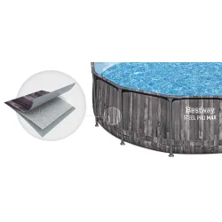 Structure robuste pour piscine 427 x 107 cm d'extérieur