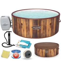 SPA gonflable Lay-Z Helsinki 7 personnes Bestway 60025
