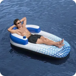 Matelas de Nage Indigo Wave Bestway 43533, parfait pour la plage