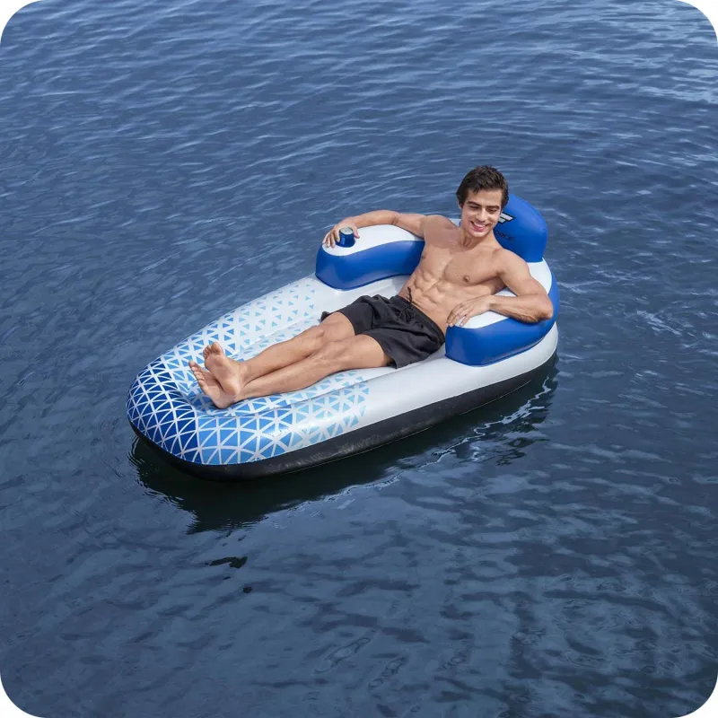 Matelas de Nage Indigo Wave Bestway 43533, fabriqué en matériau durable
