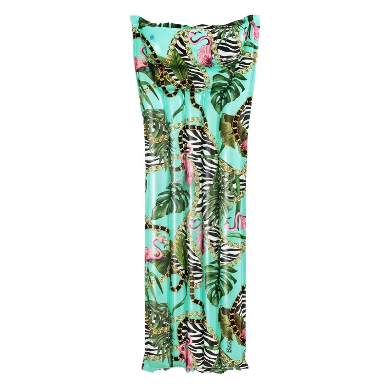 Matelas de nage Jungle, parfait pour le jardin ou la plage