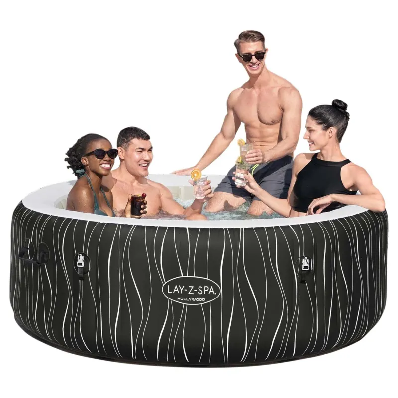 SPA Gonflable Lay-Z Hollywood en matériau durable, parfait pour les soirées d'été