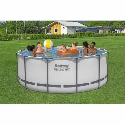 Piscine tubulaire 366 x 122 cm, parfaite pour des moments de détente