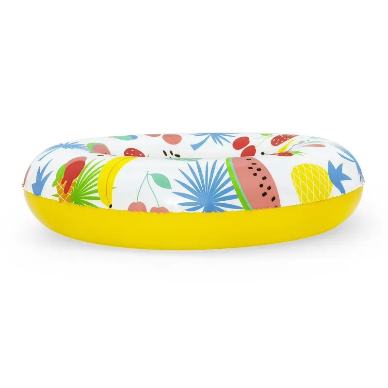 Bouée de natation en forme de pastèque 61 cm, idéale pour s'amuser dans le jardin ou à la plage