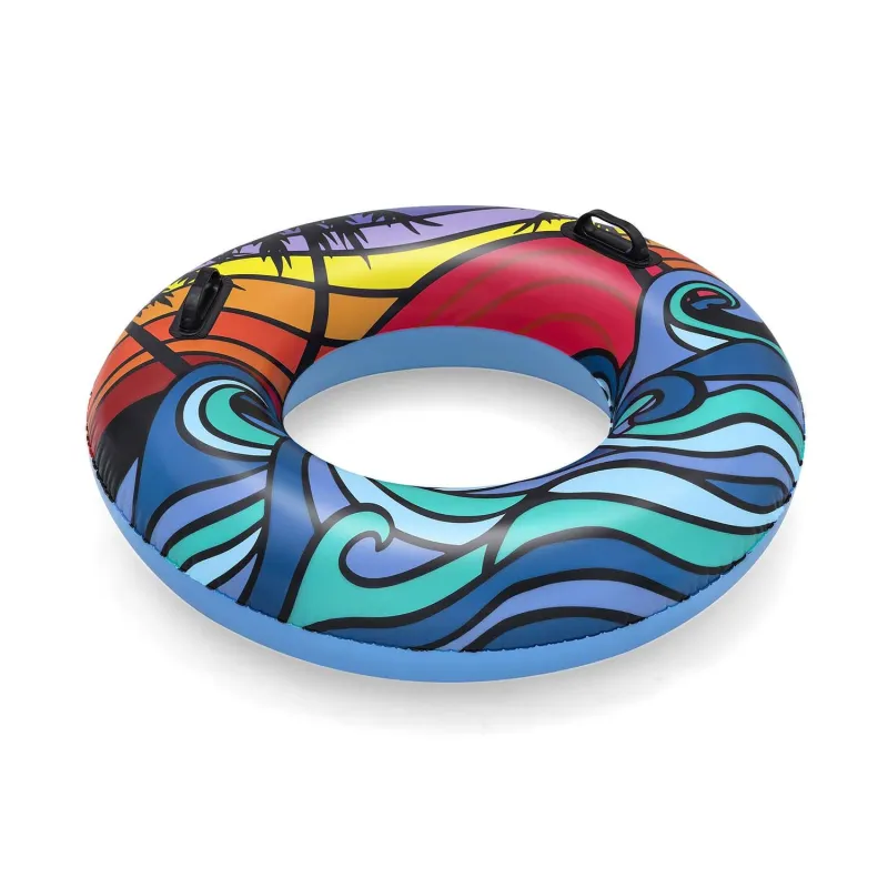 Bouée de natation bleue durable, parfaite pour les enfants dans l'eau