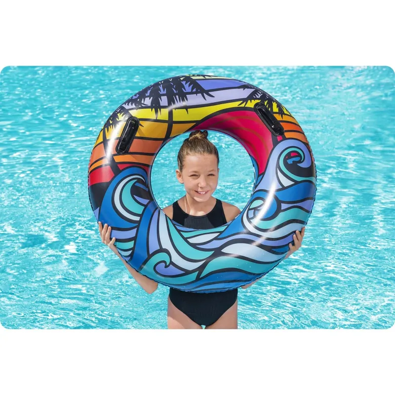 Bouée de natation, excellente pour s'amuser dans le jardin ou près de la piscine