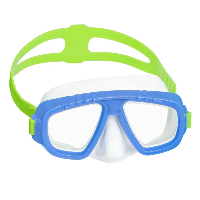 Masque de natation bleu Bestway 22011, fabriqué avec des matériaux durables