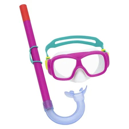 Set de plongée rose, idéal pour les activités nautiques