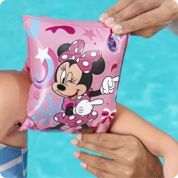 Brassards Minnie roses, idéaux pour les leçons de natation pour enfants
