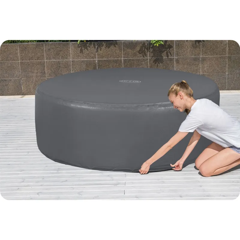 Couverture pour SPA 196 x 71 cm Bestway 60318, parfaite pour la protection au jardin