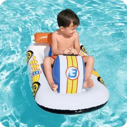 Ponton gonflable durable pour enfants, conçu pour le plaisir aquatique