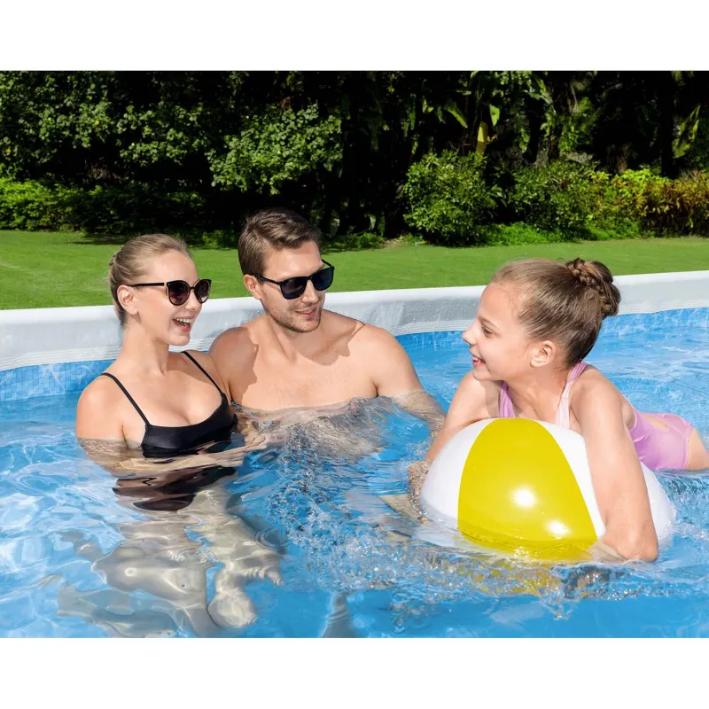 Piscine 10en1, le choix idéal pour les journées d'été au jardin