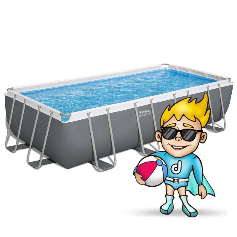Piscine de jardin 549 x 274 x 122 cm, parfaite pour les activités estivales
