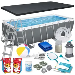 Bestway 56671N Piscine Tubulaire 488x244x122 cm 18in1