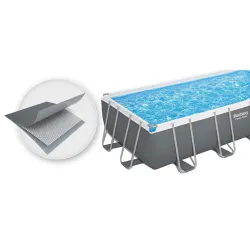 Piscine de jardin idéale pour se détendre 549x274x122cm 17-en-1