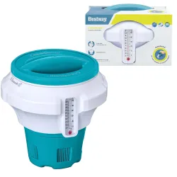 Grand flotteur de piscine avec distributeur chimique Bestway 58701