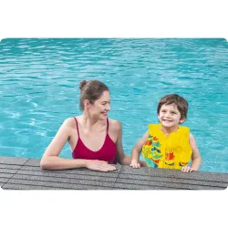 Gilet d'apprentissage tropical idéal pour la piscine et la plage