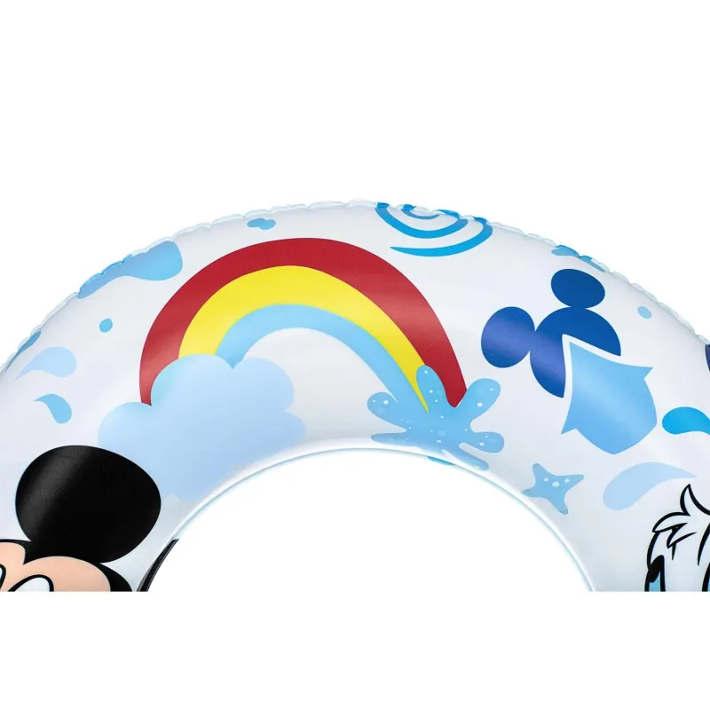 Anneau de natation avec Mickey et Donald, fabriqué en matériau durable