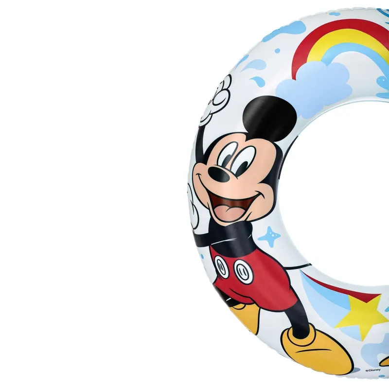 Bouée Mickey et Donald, idéale pour la piscine ou la plage lors des journées chaudes