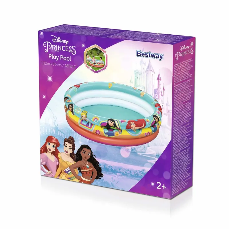 Piscine gonflable 122 x 30 cm, confortable et douce, idéale pour se détendre dans le jardin