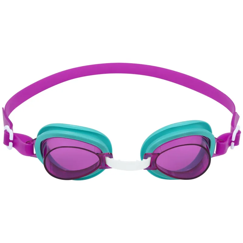 Bestway 21002 lunettes de natation enfant turquoise, jouets aquatiques pour enfants