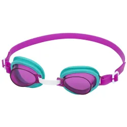 Lunettes de natation turquoise, idéales pour apprendre à nager