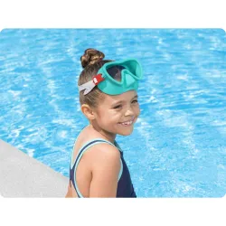 Masque de natation turquoise tendance Bestway 22057 pour les aventures d'été