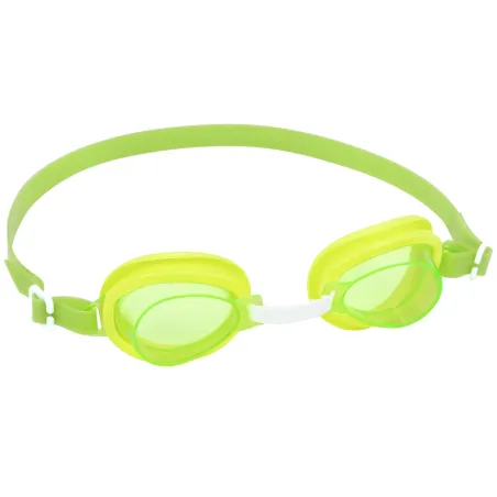 Lunettes de natation vertes pour enfants, parfaites pour s'amuser dans l'eau