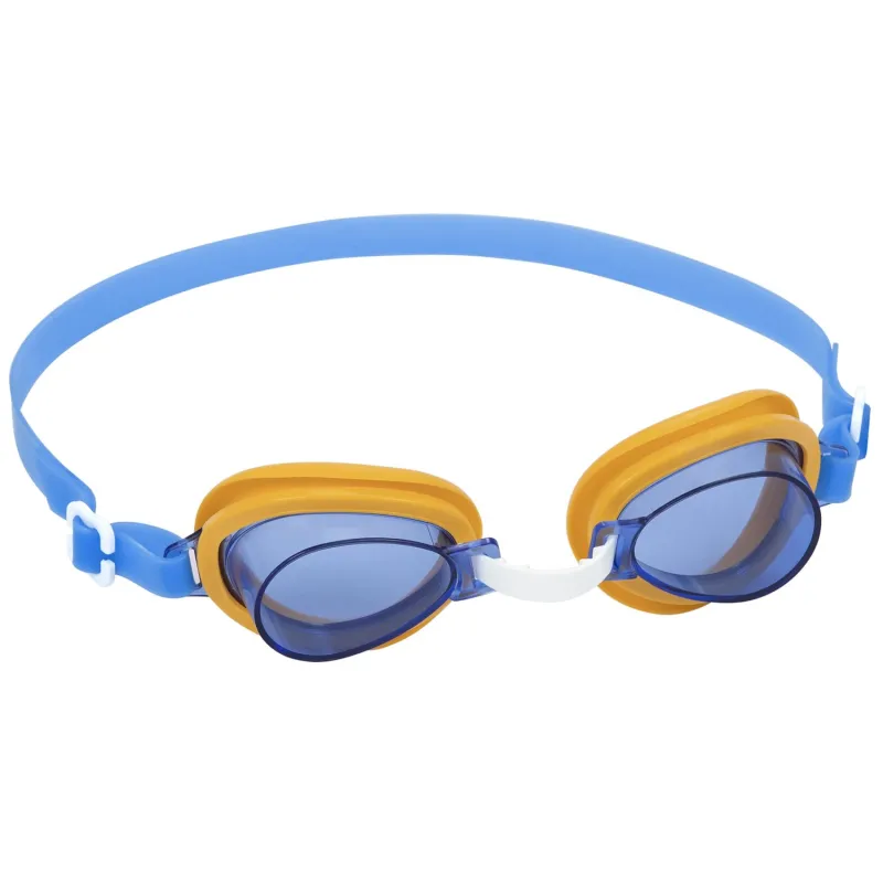 Lunettes de natation bleues pour enfants, idéales pour s'amuser dans l'eau