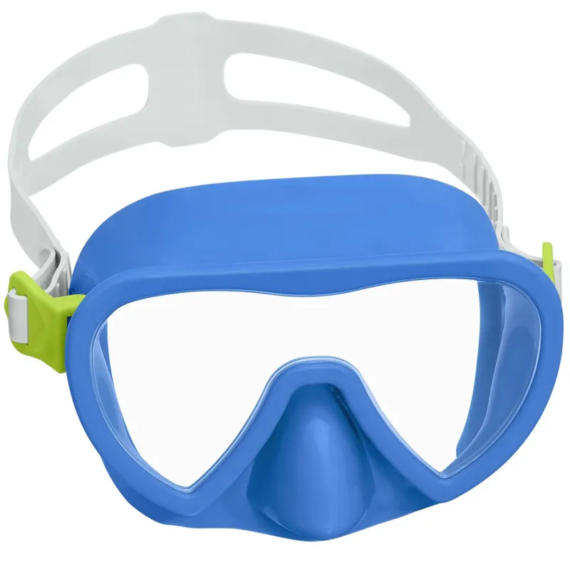Masque de natation bleu Bestway 22057, idéal pour les jeux aquatiques et la natation