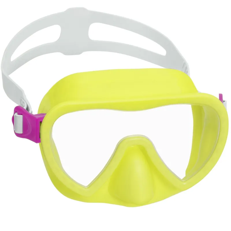 Masque de natation jaune Bestway 22057, parfait pour s'amuser dans l'eau