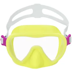 Masque de natation confortable, offrant une excellente visibilité sous l'eau