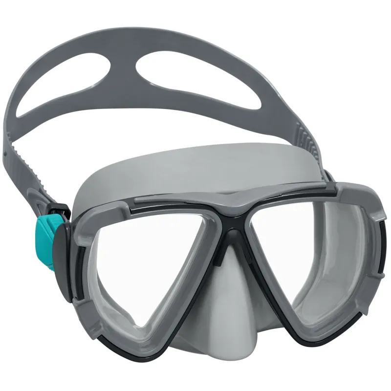 Masque de natation gris Bestway 22052, parfait pour les jeux aquatiques