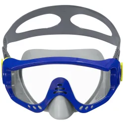 Masque de natation confortable bleu, parfait pour les enfants et le plaisir aquatique