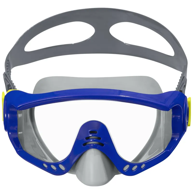 Masque de natation confortable bleu, parfait pour les enfants et le plaisir aquatique