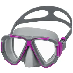 Masque de natation violet, idéal pour les enfants et les adultes lors des activités estivales