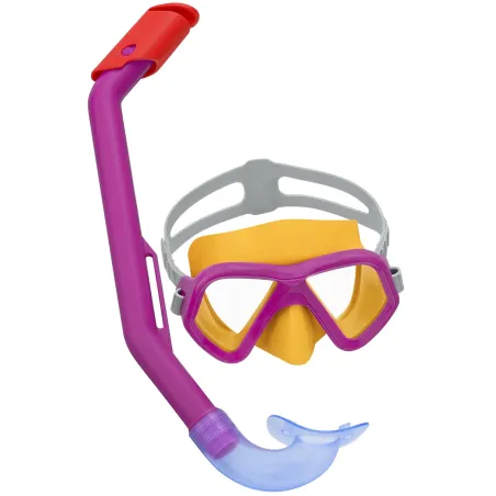 Set de plongée rose Bestway 24023, parfait pour s'amuser dans l'eau
