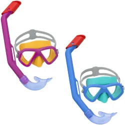 Set de plongée rose Bestway 24023, parfait pour les enfants et les adultes