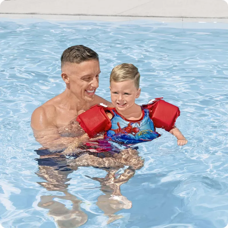 Gilet d'apprentissage natation Spider-Man 98795, tissu confortable, sûr pour les enfants