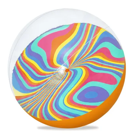 Ballon de plage gonflable 46 cm Bestway 31042, parfait pour les jeux d'été au bord de la mer