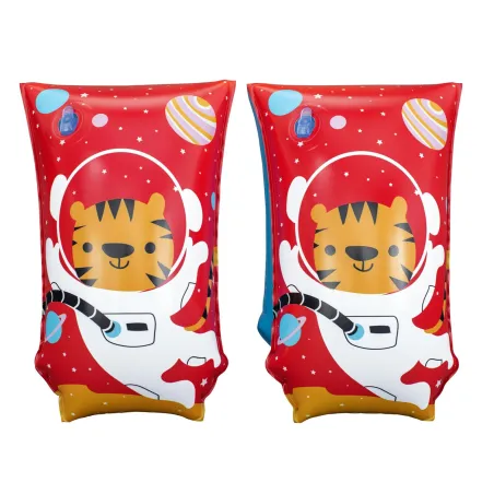 Brassards pour enfants avec motif tigre 30 x 15 cm
