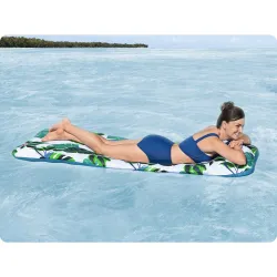 Matelas gonflable de natation Bissful Drifter, idéal pour se détendre dans l'eau