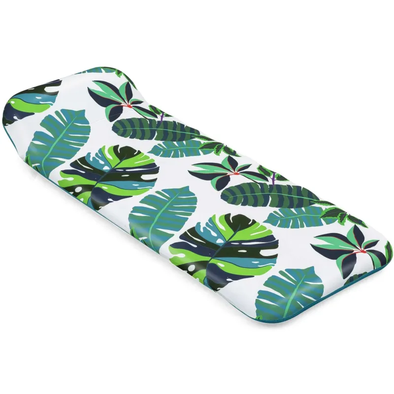 Matelas gonflable de natation Bissful Drifter, fabriqué en PVC durable