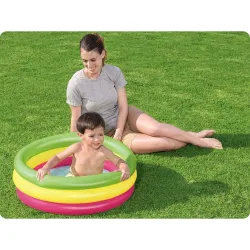 Piscine gonflable 70 x 24 cm, idéale pour s'amuser dans le jardin en été