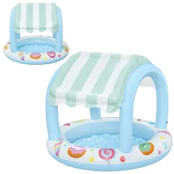 Piscine enfant avec auvent 104 x 84 cm Bestway 52638