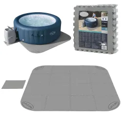 Tapis mousse pour SPA 50 x 50 cm 16 pcs Bestway 60334