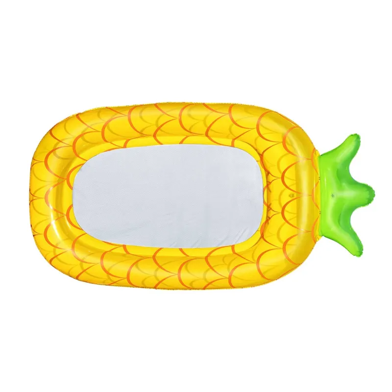 Matelas gonflable ananas, idéal pour les jeux d'été