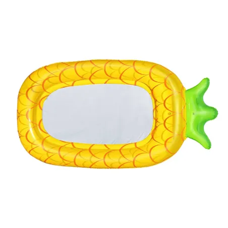 Matelas gonflable ananas, idéal pour les jeux d'été