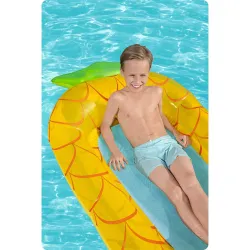 Matelas gonflable ananas, confortable et élégant pour se détendre dans l'eau