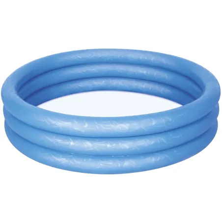 Piscine gonflable 122 x 25 cm bleue, idéale pour les jeux d'été